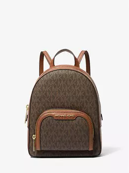 Рюкзак Jaycee очень маленького размера с фирменным логотипом Michael Kors, коричневый