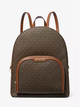 Рюкзак Jaycee с большим логотипом Michael Kors, коричневый