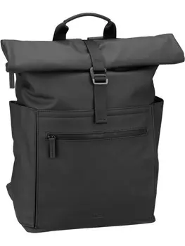 Рюкзак Jost Rolltop Lindberg 3641, черный