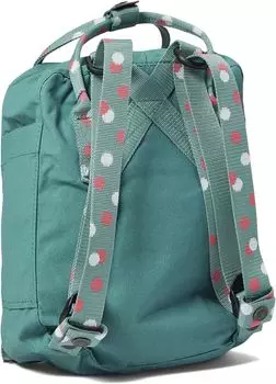 Рюкзак Kanken Mini Fjllrven, цвет Frost Green/Confetti Pattern