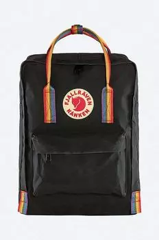 Рюкзак Kanken Rainbow Fjallraven, черный