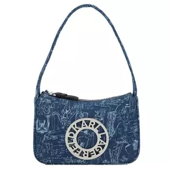 Рюкзак Karl Lagerfeld Disk, синий