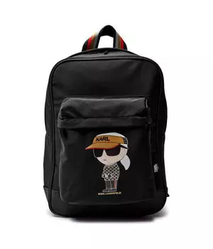 Рюкзак Karl Lagerfeld Kids, черный