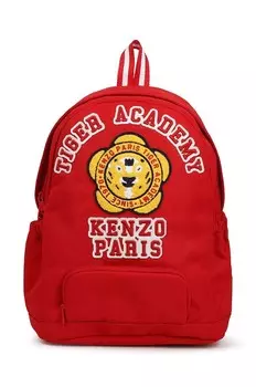 Рюкзак Kenzo Kids для мальчиков и девочек, красный