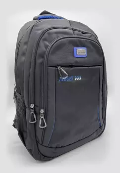 Рюкзак KEVLAR OPTIK FCHER GEPOLSTERT AM RCKEN TRGER EGOMAXX, сине-черный деним