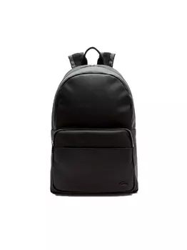 Рюкзак классический крокодил Lacoste, черный