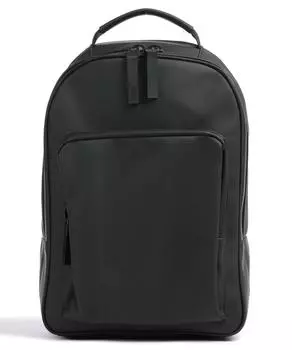 Рюкзак-книга полиэстер, полиуретан Rains, черный