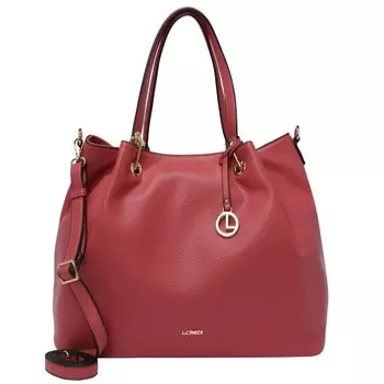 Рюкзак L.Credi, темно-красный