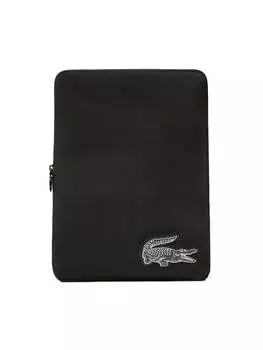 Сумка женская Lacoste плоская, черный