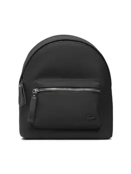 Рюкзак женский Lacoste с карманом на молнии, черный