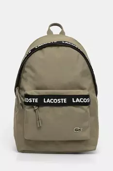Рюкзак Lacoste, зеленый