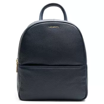 Рюкзак Lazarotti Bologna Leather, темно-синий