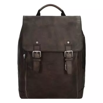 Рюкзак Leonhard Heyden Glasgow Leder 38 cm, антрацит