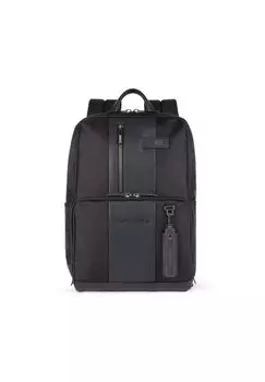 Рюкзак Letter 39 см с отделением для ноутбука PIQUADRO, черный