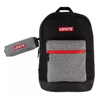 Рюкзак Levis Lan Box Logo, серый
