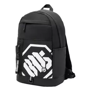 Рюкзак Li-Ning BadFive Logo Training Backpack 'Black White', черный