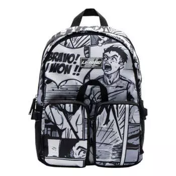 Рюкзак Li-Ning Comic Graphic Backpack 'Black', черный