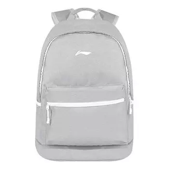 Рюкзак Li-Ning Logo Backpack 'Grey White', серый