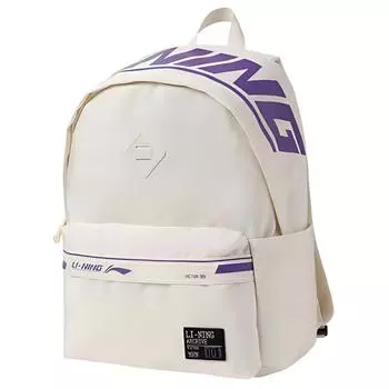 Рюкзак LiNing Sports Fashion Collection из полиэстера, стандартный, унисекс, белый