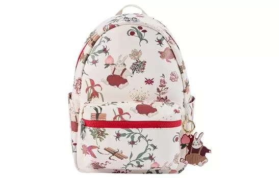 Рюкзак LiNing Sports Life Collection из искусственной кожи, стандартный, женский, белый