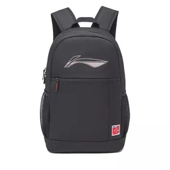 Рюкзак LiNing Sports Life Collection из полиэстера, стандартный, унисекс, черный