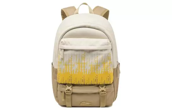 Рюкзак LiNing Sports Life Collection из полиэстера, стандартный, унисекс, светло-каштановый, коричневый