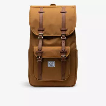 Рюкзак Little America из переработанного полиэстера Herschel Supply Co, коричневый