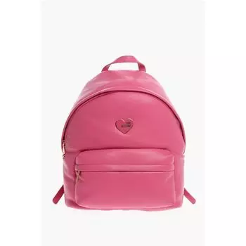 Рюкзак LOVE из искусственной кожи с металлическим сердцем Moschino, Multicolor