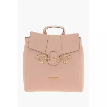Рюкзак LOVE из искусственной кожи с зажимами в форме сердца Moschino, Multicolor