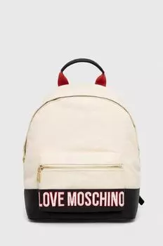 Рюкзак Love Moschino, бежевый