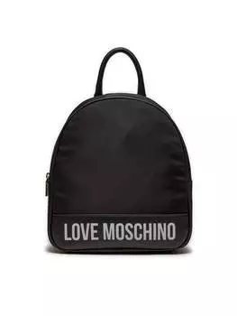 Рюкзак Love Moschino с логотипом, черный
