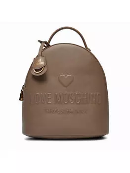 Рюкзак Love Moschino, коричневый
