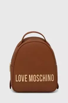 Рюкзак Love Moschino, коричневый