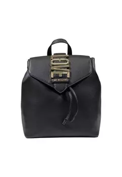 Рюкзак Love Moschino с логотипом, черный