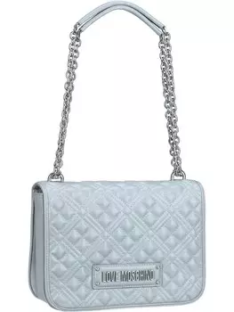 Рюкзак Love Moschino, серебро