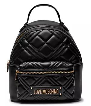 Рюкзак Love Moschino стеганый, черный