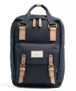 Рюкзак Macaroon без PFC, хлопок 13 дюймов, нейлон Cordura Doughnut, синий