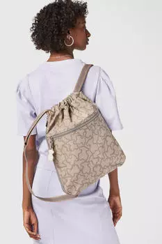 Рюкзак-мешок Stone Kaos New Colors Tous, светло-бежевый