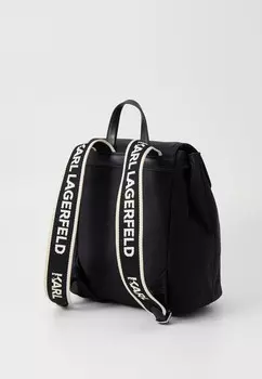 Рюкзак METAL LOGO KARL LAGERFELD, черный