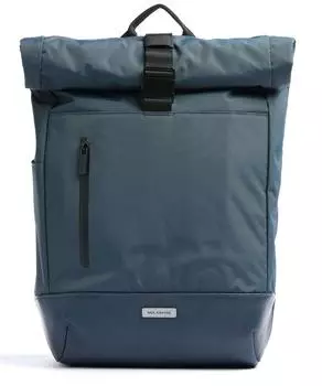 Рюкзак Metro Collection Rolltop 15 дюймов из полиэстера Moleskine, синий