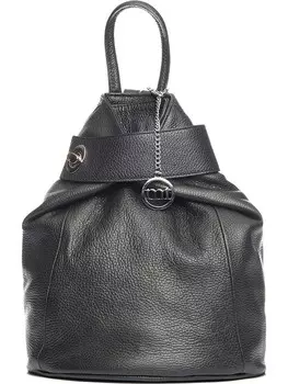 Рюкзак Mia Tomazzi Leder-Rucksack Sirietto, цвет Schwarz