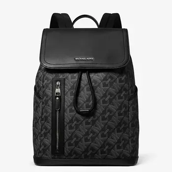 Рюкзак Michael Kors Hudson Empire Signature Logo, черный