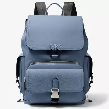 Рюкзак Michael Kors Hudson Leather, черный/синий