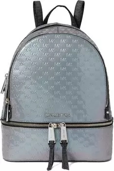 Рюкзак Michael Kors Rhea Zip Medium Backpack, серый