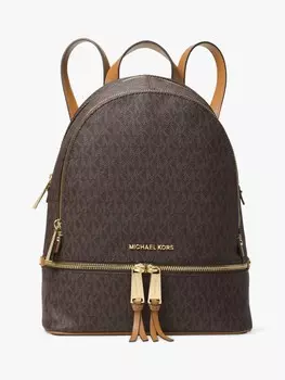 Рюкзак MICHAEL среднего размера с логотипом Michael Kors, коричневый