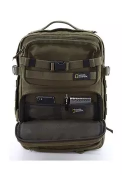 Рюкзак Milestone из переработанных ПЭТ-бутылок NATIONAL GEOGRAPHIC, хаки