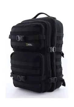 Рюкзак Milestone из переработанных ПЭТ-бутылок NATIONAL GEOGRAPHIC, черный