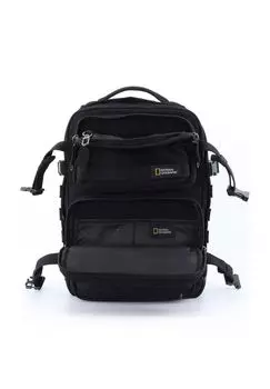 Рюкзак Milestone из переработанных ПЭТ-бутылок NATIONAL GEOGRAPHIC, черный