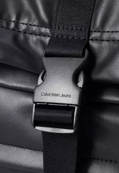 Рюкзак MONOGRAM SOFT ROLLTOP UNISEX Calvin Klein Jeans, черный