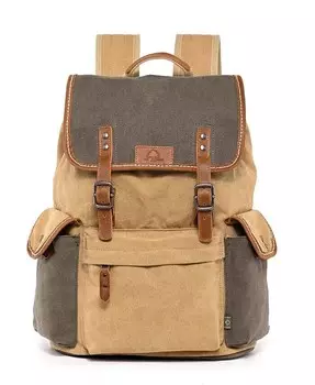 Рюкзак Mountain Wood Canvas TSD BRAND, зеленый